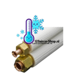 1/4 - 3/8 Airco tube 5 meter met flair