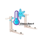 Rodigas wandbeugel en montagerail tot 140 kilo MS230 206