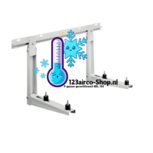 Rodigas wandbeugel en montagerail tot 140 kilo MS220 80 x 46,5 cm 105