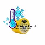 V&Eacute;D&Eacute; POVICEL PVC isolatie tape geel 5cm x 0,2mm x 10mtr