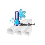 Wit Tecnosystemi Optima T62 leidinggoot 200x6.2x5.6 cm