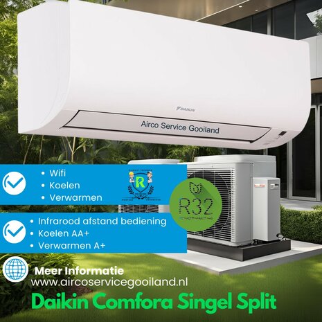 2.5 kw Daikin Comfora Split 