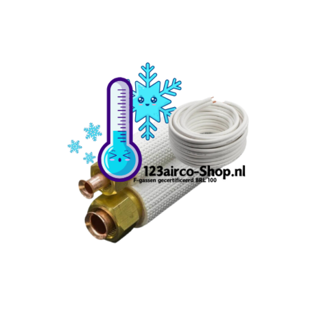 1/4 - 5/8 Airco tube 20 meter in doos