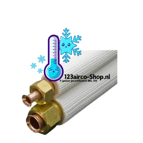 1/4 - 1/2 Airco tube 5 meter met flair
