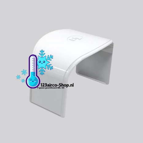 Tecnosystemi Optima verbindingsok MG135 Zuiverwit RAL9010